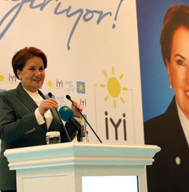 Akşener: Türkiye bir başka alana makas değiştiriyor
