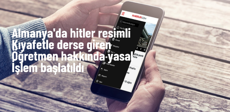 Almanya'da Hitler'in Resmi Bulunan Tişörtle Sınıfa Giren Öğretmen Hakkında Yasal İşlem Başlatıldı
