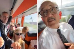 Bakan Özhaseki Hatay'a makam aracı yerine otobüsle gitti: Şimdi 200 tane araç olması lazımdı