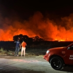 Akhisar'da Korkutan Yangın Kontrol Altına Alındı (1)