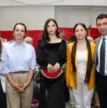 Bayraklılı kadınlarının yıl sonu sergisinde Filistin Vurgusu (5)