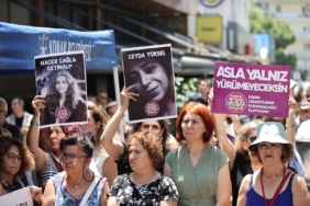 Konak’ta kadınlar erkek şiddetine ve kadın cinayetlerine ‘hayır’ dedi (5)