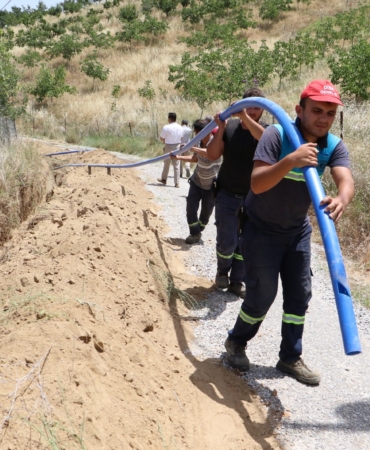 Poyraz Mahallesine Sağlıklı ve Kesintisiz İçme Suyu Hattı (1)