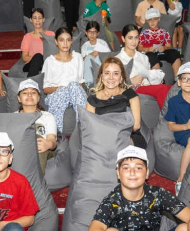 Başkan Mutlu, Bilim Merkezi’nde çocuklarla buluştu (3)