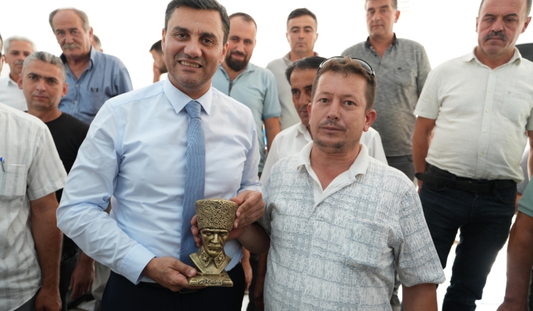 Başkan Zeyrek, Kırkağaç’ta Muhtarlarla Buluştu (8)