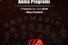 Buca Belediyesi Sivas Anma Programı