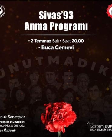 Buca Belediyesi Sivas Anma Programı