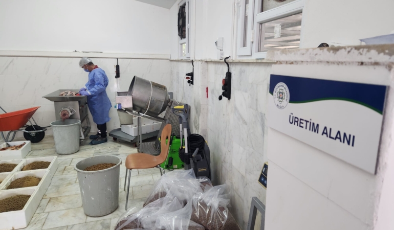 Büyükşehir Can dostlar İçin Mama Üretiyor, Tasarruf Sağlıyor (2)