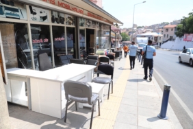 Konak zabıtasından İkiçeşmelik'te sıkı denetim (4)