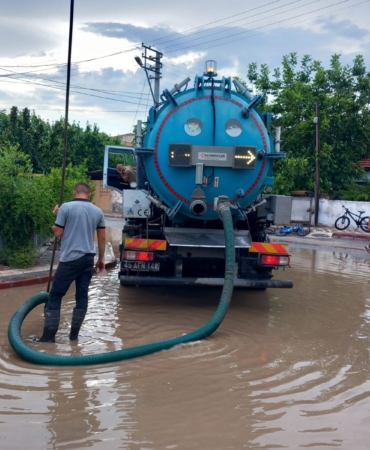 MASKİ'den Şiddetli Yağışa Hızlı Müdahale (4)