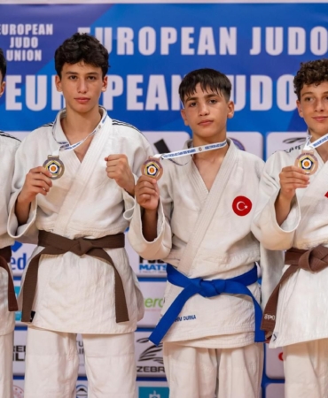 Yeşil-beyazlı Judocu Osman Yıldırım, Avrupa İkincisi Oldu (4)