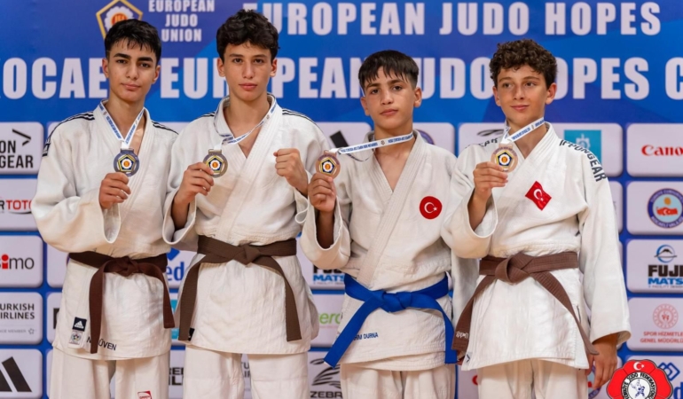 Yeşil-beyazlı Judocu Osman Yıldırım, Avrupa İkincisi Oldu (4)