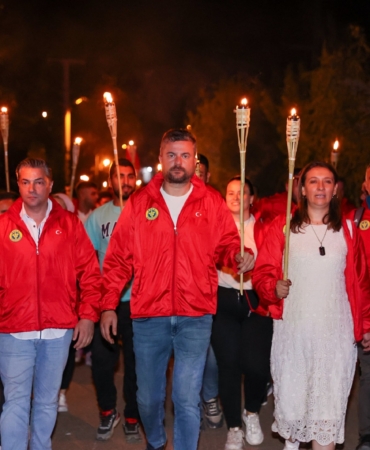 Belediye Başkanı Görkem Duman Zafer Yürüyüşü 05