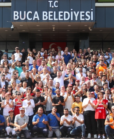 Buca'da sendikasız çalışan kalmadı 12
