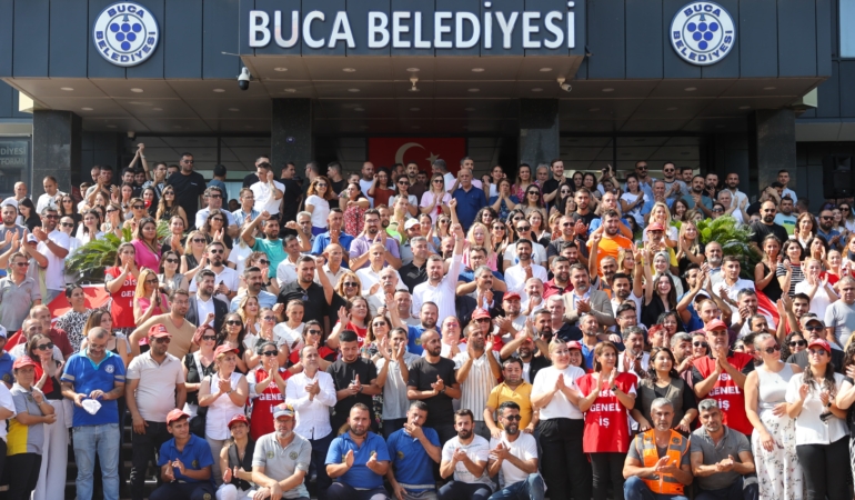 Buca'da sendikasız çalışan kalmadı 12