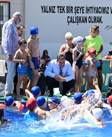 Manisalı Çocukların Yüzme Mutluluğu (5)