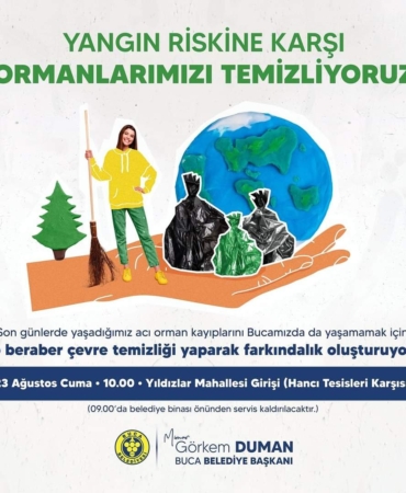 Yangın Riskine Karşı Ormanlarımızı Temizliyoruz