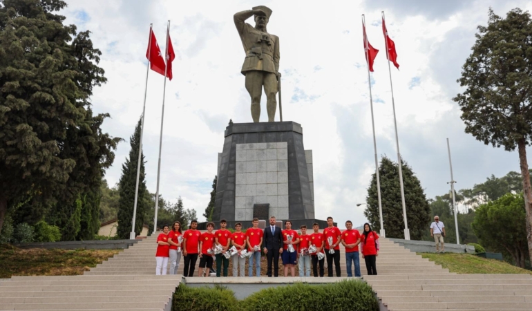 Başkan Görkem Duman Belkahve ziyaret 01