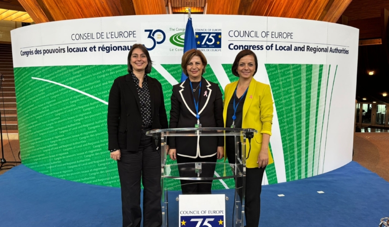 Başkan Kınay Strazburg'da Karabağlar'ı temsil etti (3)