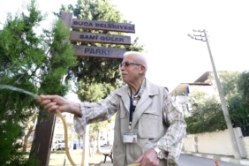 Buca'nın 30 yıllık park gönüllüsü 04
