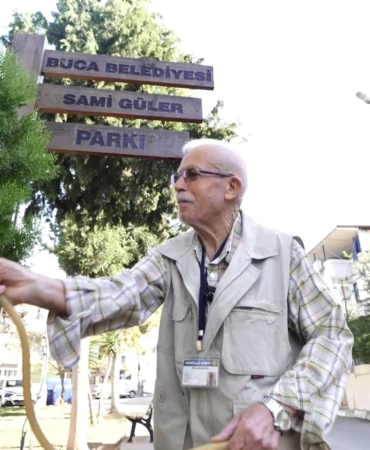 Buca'nın 30 yıllık park gönüllüsü 04
