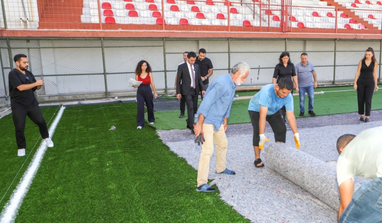 Şehit Ümit Boz Spor Tesisi Yenileniyor (9)