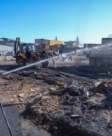 Seyhan Mahallesi moloz temizliği 04