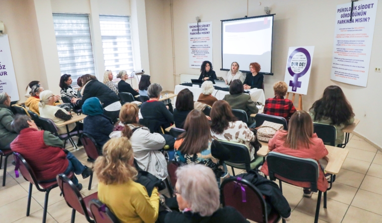 Buca Belediyesi Kadına Yönelik Şiddet ve Toplumsal Cinsiyet seminer 02