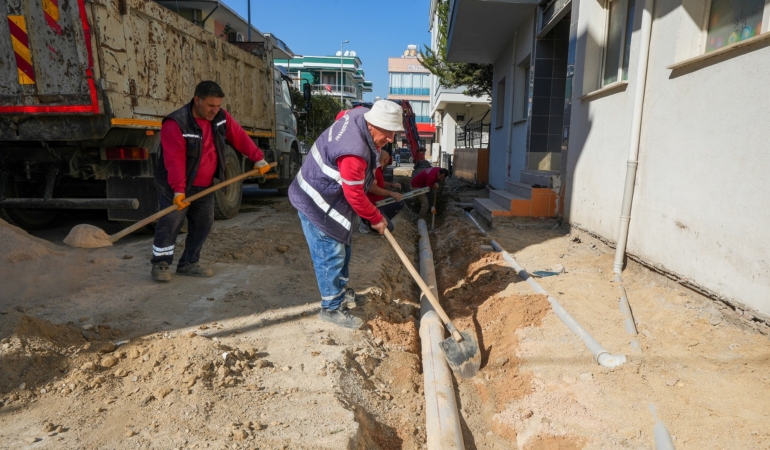 Bülbül Sokak’ta sel ve taşkın sorunu çözüldü (2)