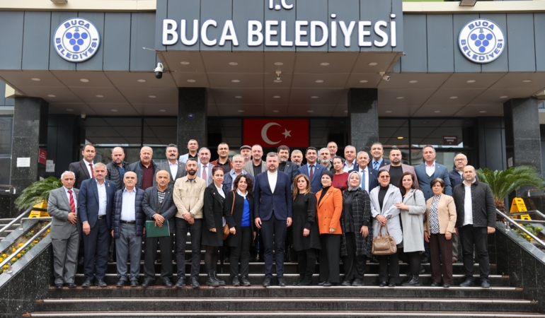 Muhtarlardan Başkan Görkem Duman'a ziyaret 01