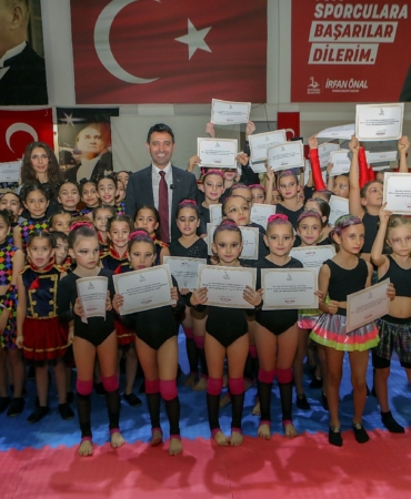 Bayraklılı çocuklardan muhteşem gösteri (9)