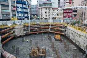 Konak’ın yeni hizmet binasında temel betonu atıldı (3)