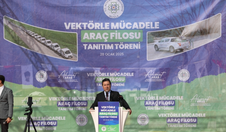 Başkan Aras 61 Yeni Araç Tanıtımında Konuştu_ “Muğla’ya Yapılan Yatırım, Dünya’ya Yapılan Hizmettir” (14)