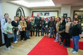 Başkan Görkem Duman makamının kapılarını Bucalı kadınlara açtı 01