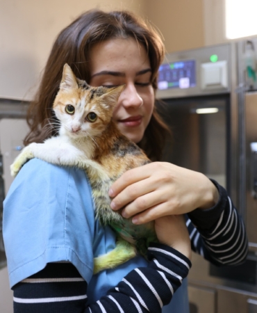 Ağır yaralarına rağmen yaşama tutundu adı Azim oldu 03