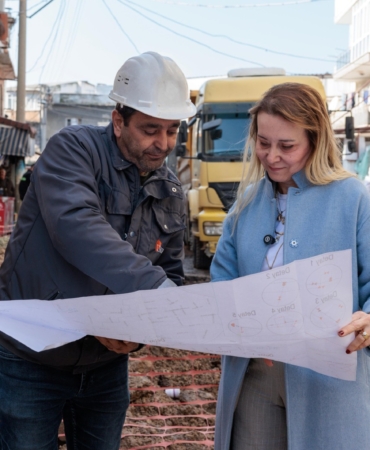 Konak'ta doğalgaz çalışmaları hız kazandı (1)