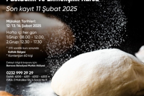 duyuru pastacilik ve ekmekcilik kursu