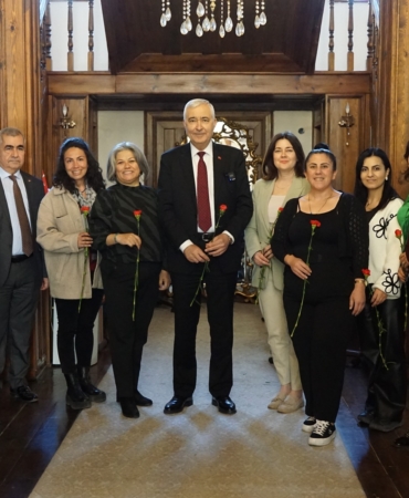 Başkan Türkmen Kemalpaşa Belediyesi Çalışanları ile 2