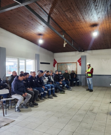 Efes Selçuk Belediyesi’nden Personeline İş Sağlığı ve Güvenliği Eğitimi