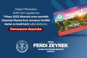 Manisa’da toplu ulaşımda şoför kart ve nakit ödeme dönemi bitiyor (2)