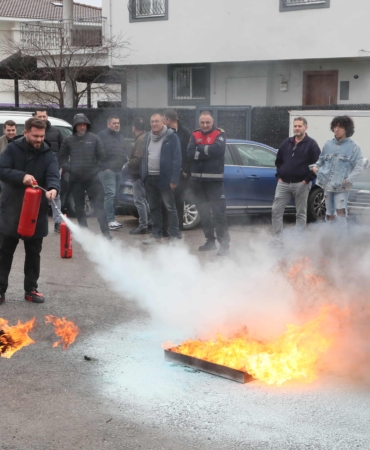 URLA'DA OTELLERE YANGIN EĞİTİMİ FOTOĞRAFLARI (10)