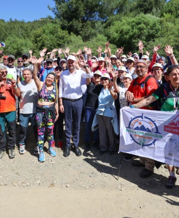 Başkan Duman ve Başkan Eşki İklim Günü’nde orman temizliğine katıldı (4)