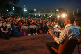 Başkan Ferdi Zeyrek, Sümerpark’ta Gençlerle Buluştu (3)