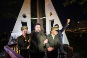 Buca'da Üç Fidan için anma töreni (3)