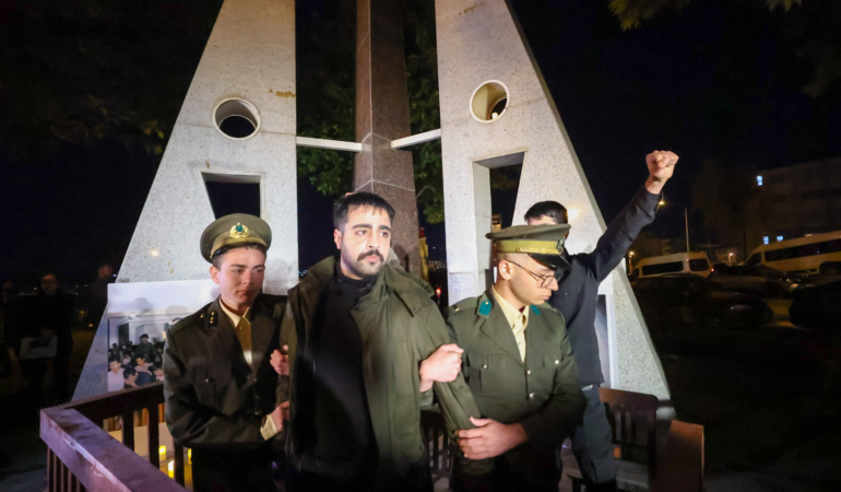 Buca'da Üç Fidan için anma töreni (3)