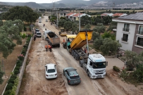 Büyükşehir Milas Menteş Yolunu Yeniliyor (1)