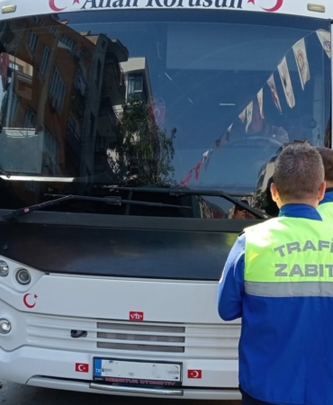 Büyükşehir’den, servis araçlarına denetim (2)