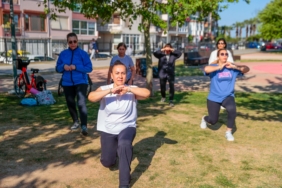 Konak’ta açık havada spor keyfi başladı (1)