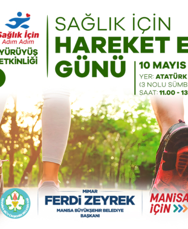 Sağlık İçin Adım Adım 1. Yürüyüş Etkinliği