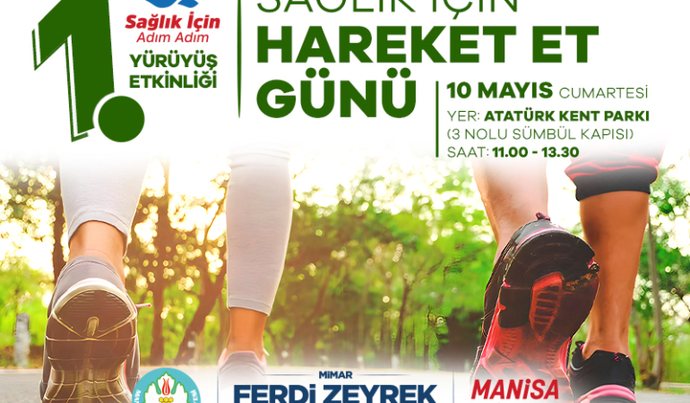 Sağlık İçin Adım Adım 1. Yürüyüş Etkinliği